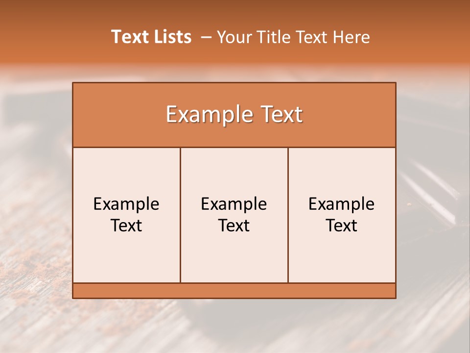 Sugar Nutrition Pieces PowerPoint Template