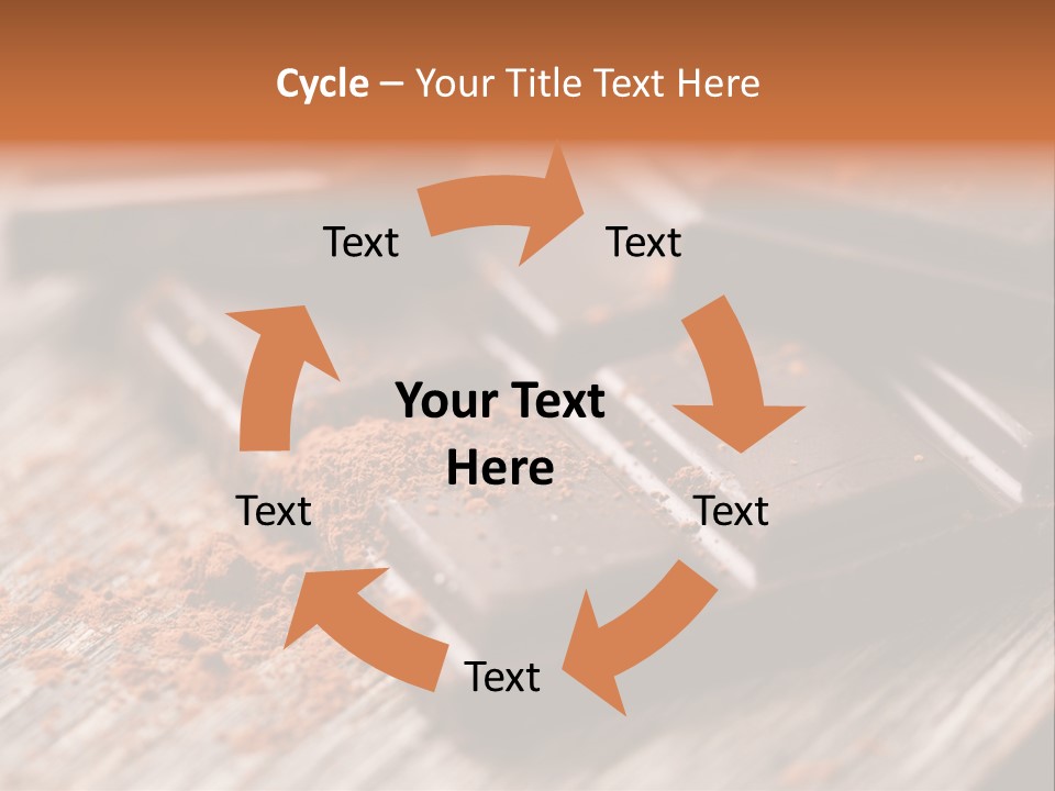 Sugar Nutrition Pieces PowerPoint Template