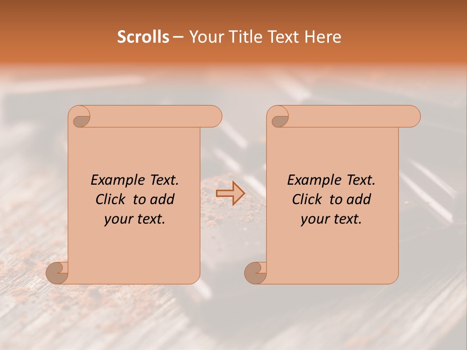 Sugar Nutrition Pieces PowerPoint Template