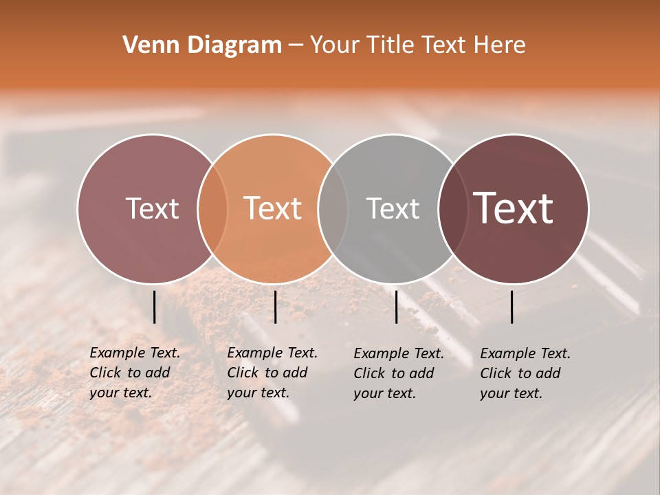 Sugar Nutrition Pieces PowerPoint Template