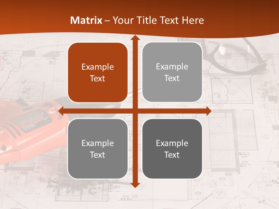 Screws Hat Contractor PowerPoint Template