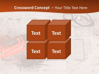 Screws Hat Contractor PowerPoint Template