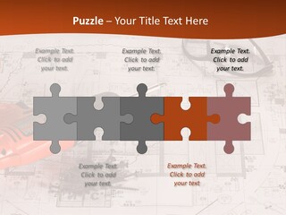 Screws Hat Contractor PowerPoint Template