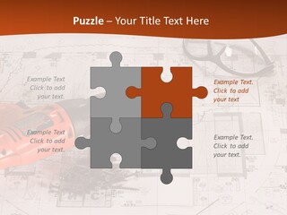 Screws Hat Contractor PowerPoint Template