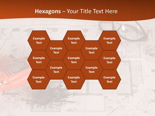 Screws Hat Contractor PowerPoint Template