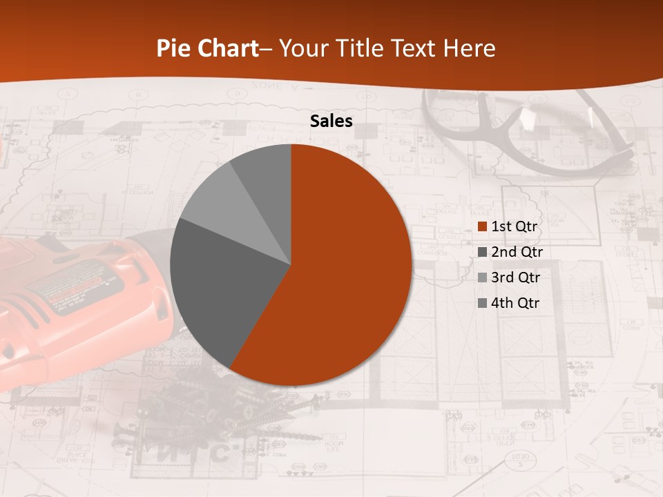 Screws Hat Contractor PowerPoint Template