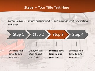 Screws Hat Contractor PowerPoint Template