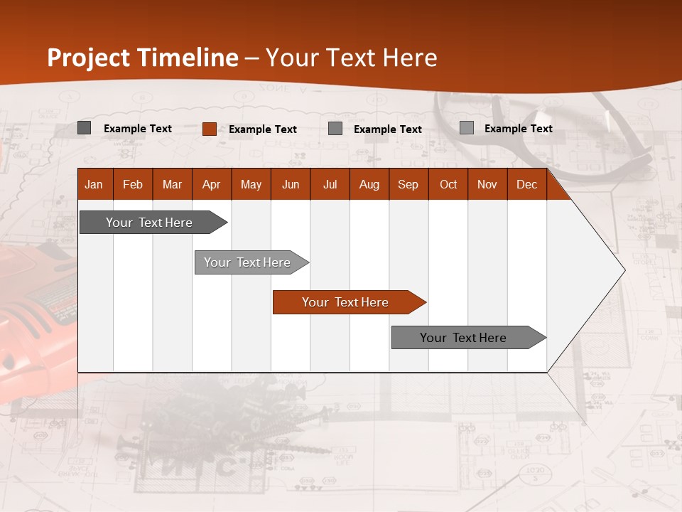Screws Hat Contractor PowerPoint Template