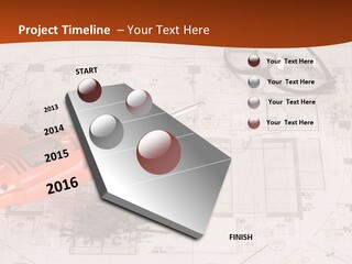 Screws Hat Contractor PowerPoint Template
