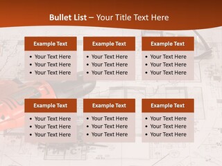 Screws Hat Contractor PowerPoint Template