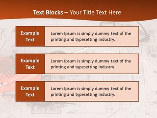 Screws Hat Contractor PowerPoint Template