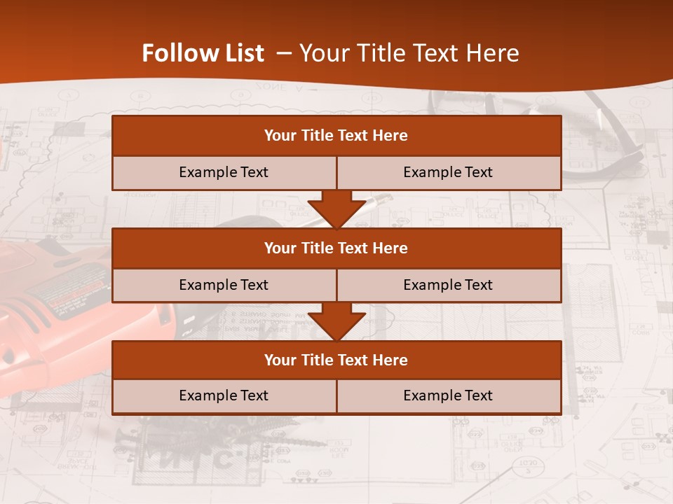 Screws Hat Contractor PowerPoint Template