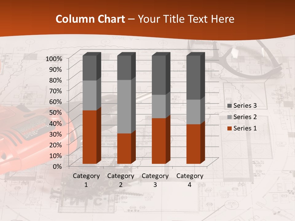 Screws Hat Contractor PowerPoint Template