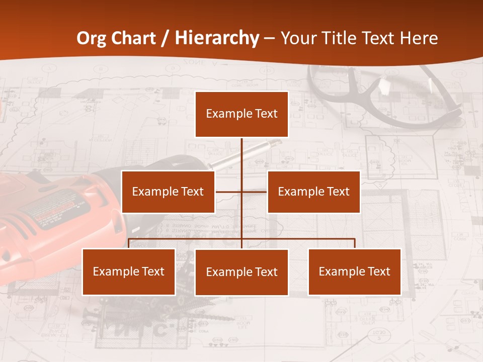 Screws Hat Contractor PowerPoint Template