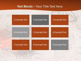 Screws Hat Contractor PowerPoint Template