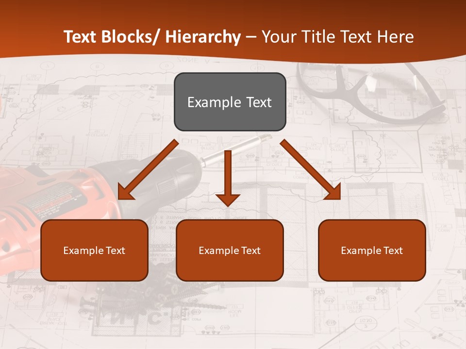 Screws Hat Contractor PowerPoint Template