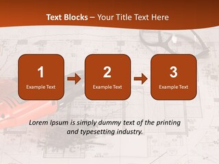 Screws Hat Contractor PowerPoint Template