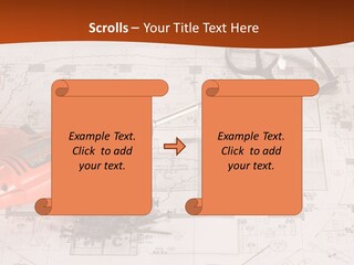 Screws Hat Contractor PowerPoint Template