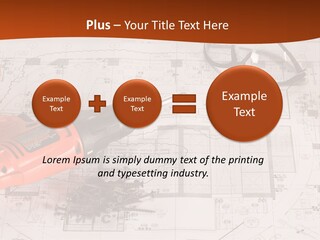 Screws Hat Contractor PowerPoint Template