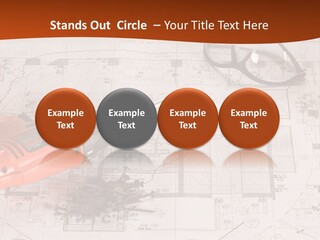 Screws Hat Contractor PowerPoint Template