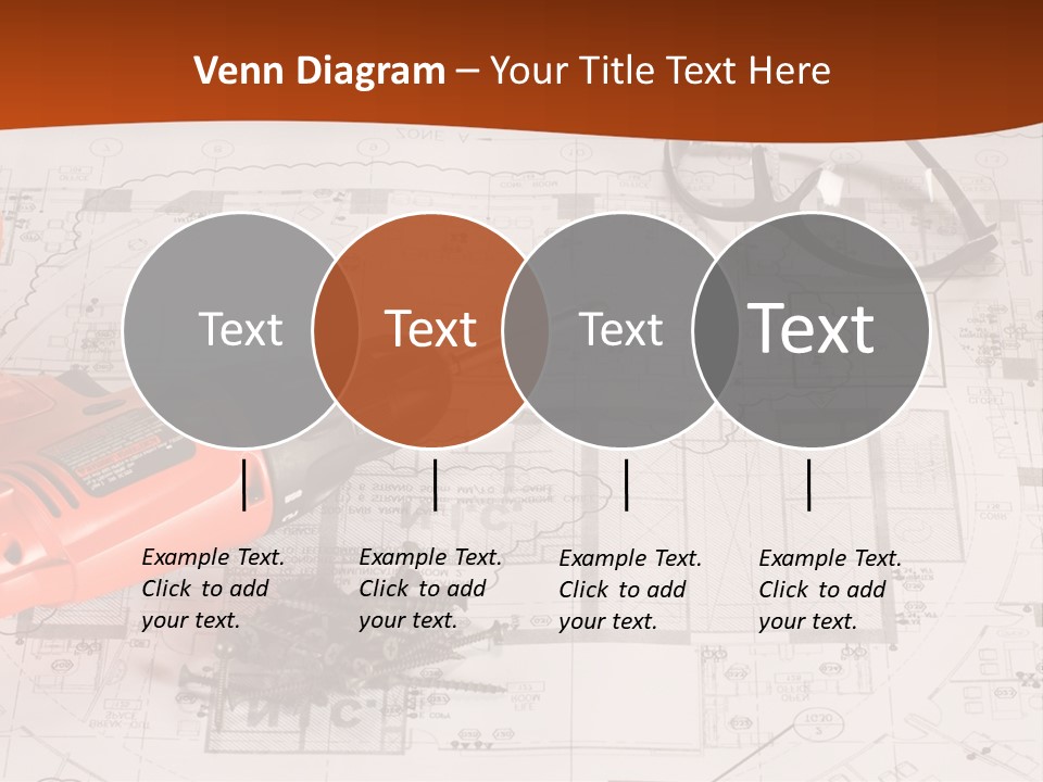 Screws Hat Contractor PowerPoint Template