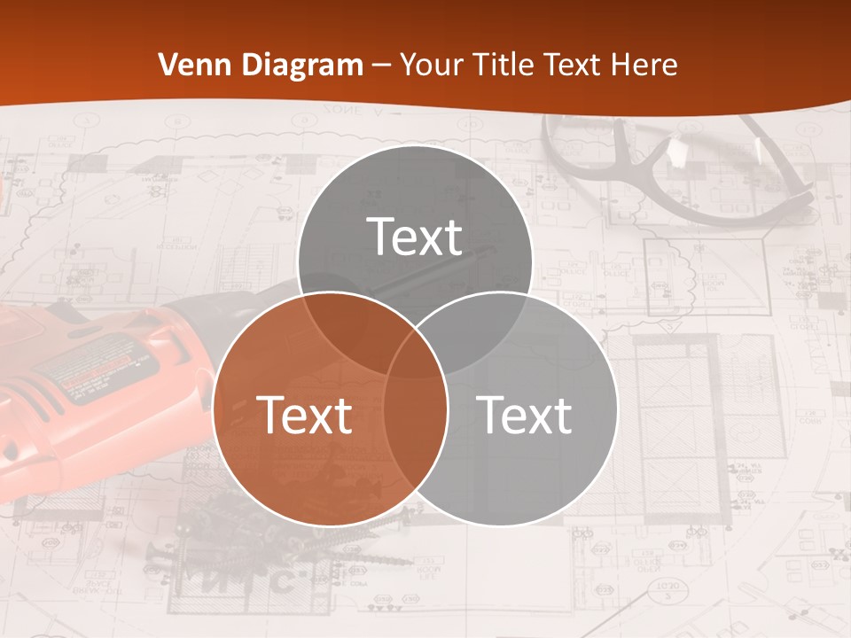 Screws Hat Contractor PowerPoint Template