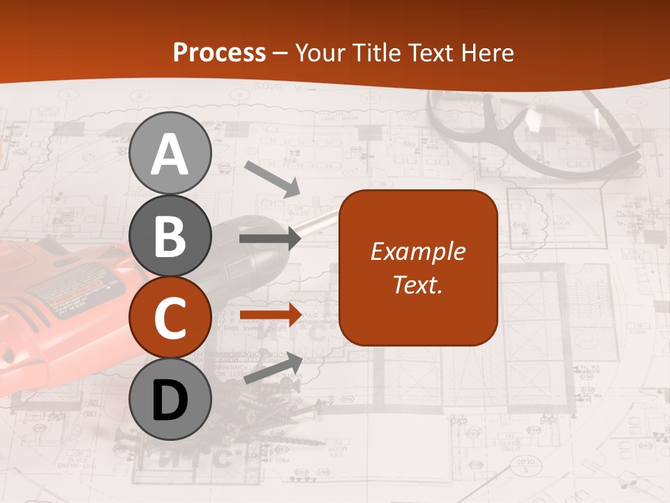 Screws Hat Contractor PowerPoint Template
