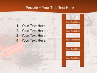 Screws Hat Contractor PowerPoint Template