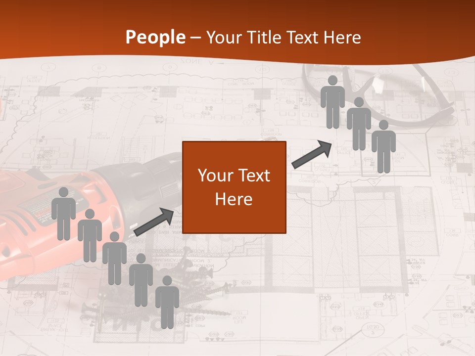 Screws Hat Contractor PowerPoint Template