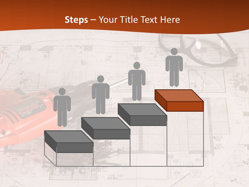 Screws Hat Contractor PowerPoint Template