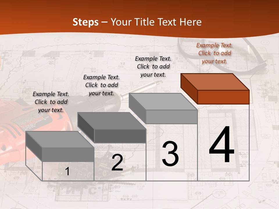 Screws Hat Contractor PowerPoint Template