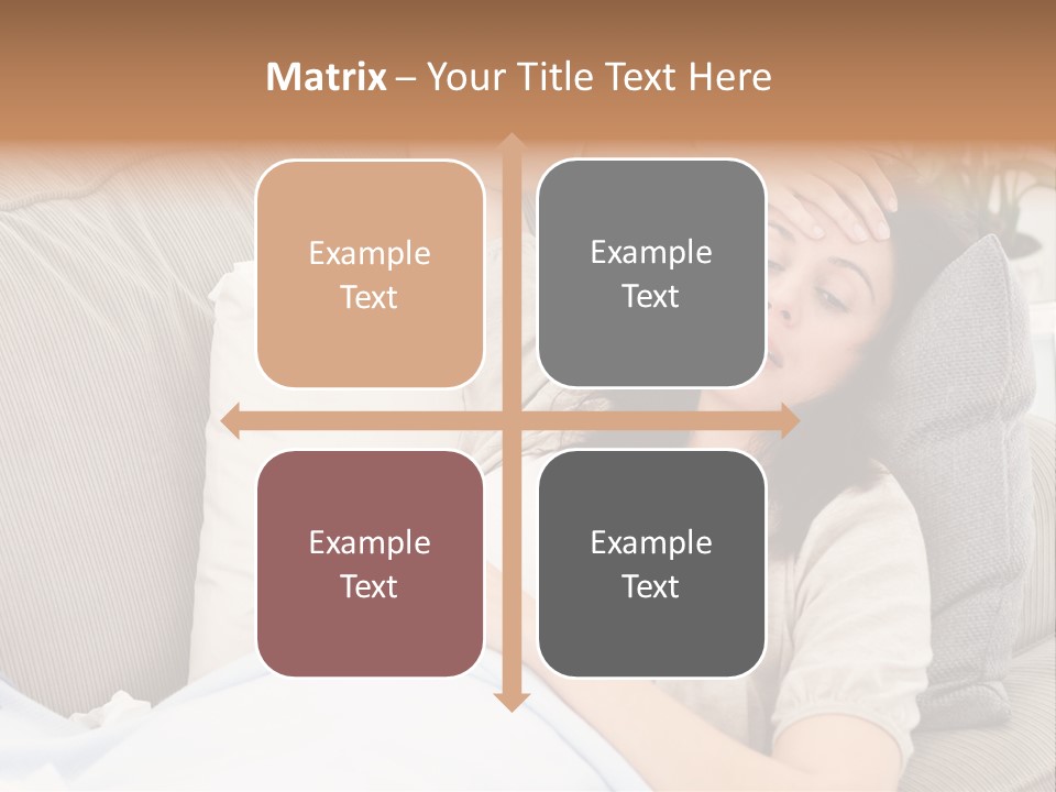 Stressed Pills Alone PowerPoint Template