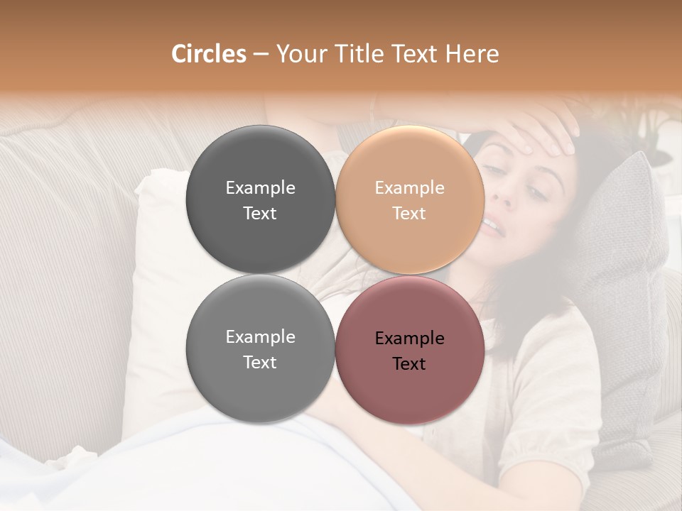 Stressed Pills Alone PowerPoint Template