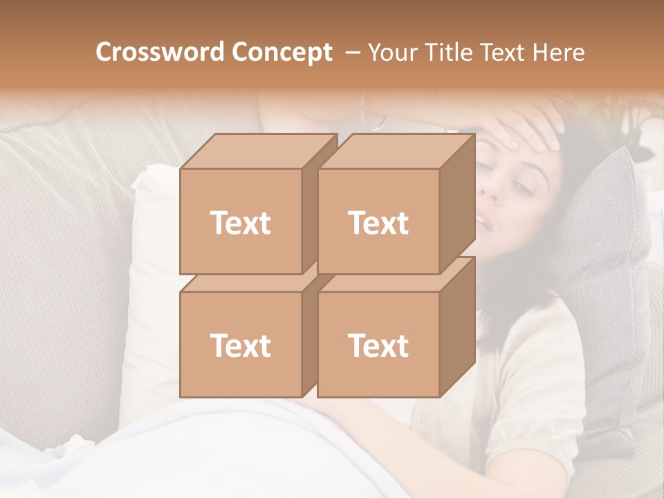 Stressed Pills Alone PowerPoint Template