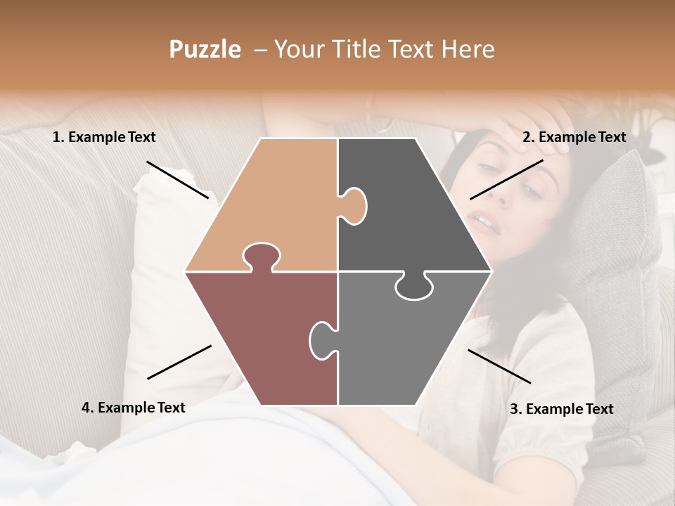 Stressed Pills Alone PowerPoint Template