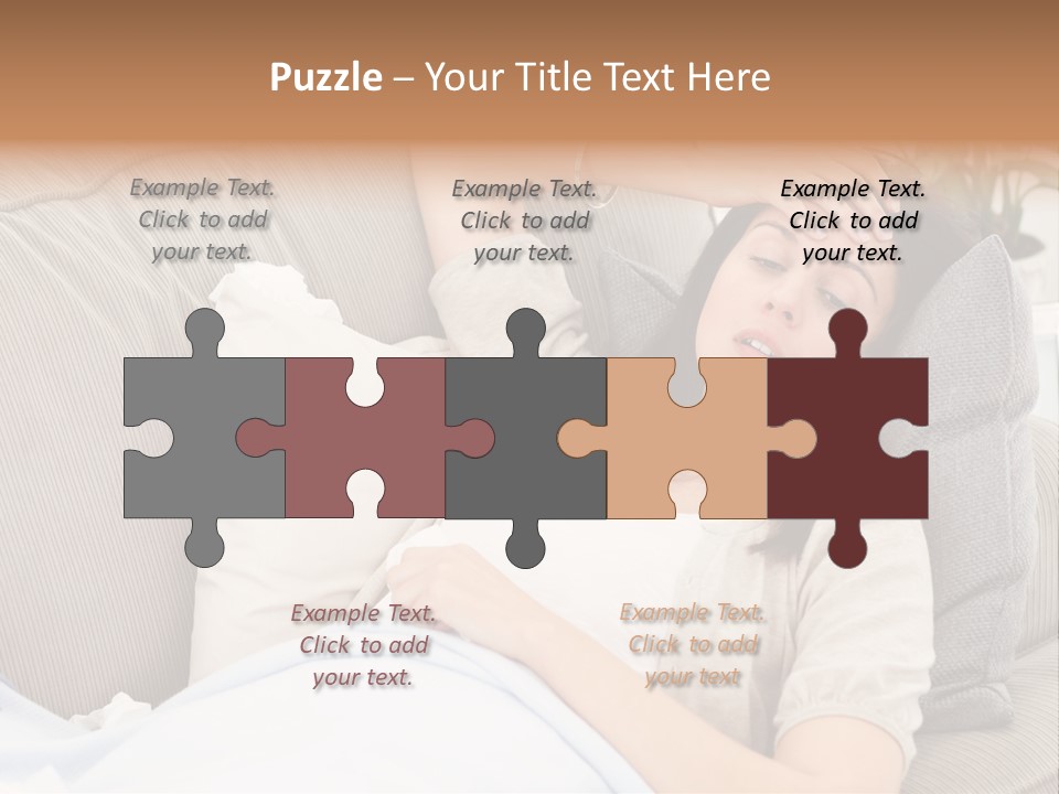 Stressed Pills Alone PowerPoint Template