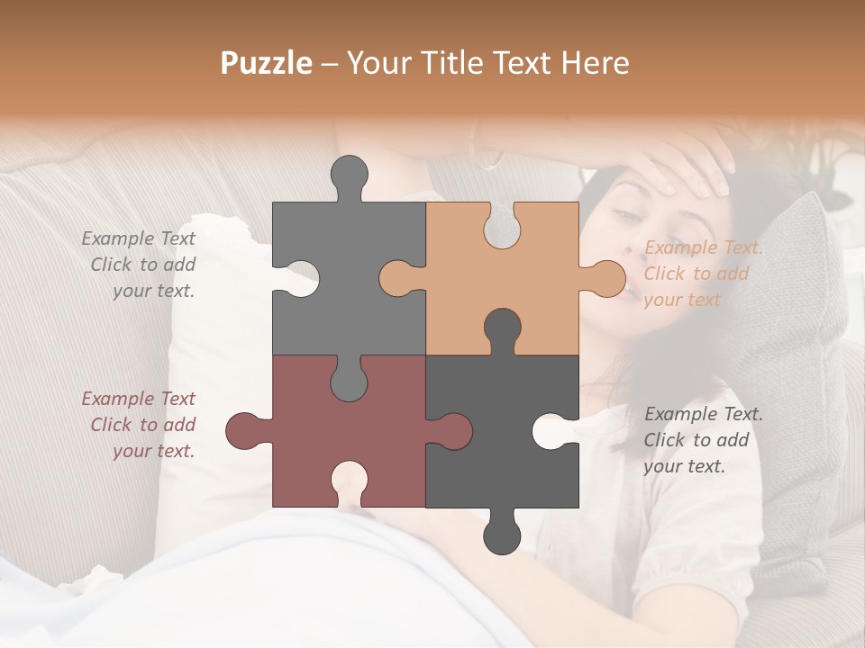 Stressed Pills Alone PowerPoint Template