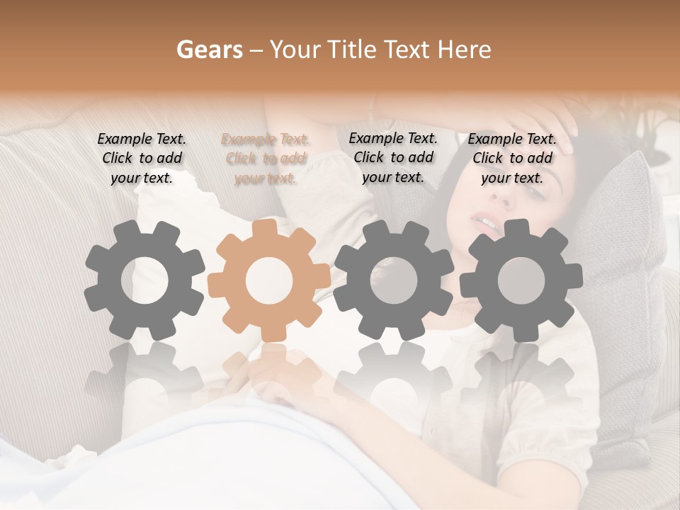 Stressed Pills Alone PowerPoint Template