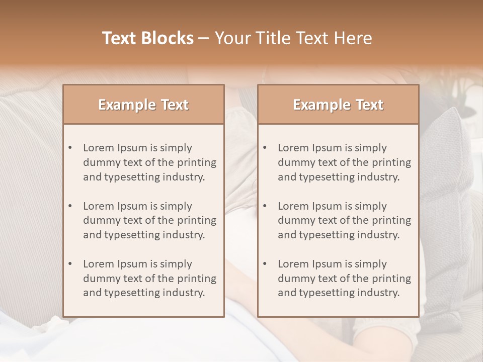 Stressed Pills Alone PowerPoint Template