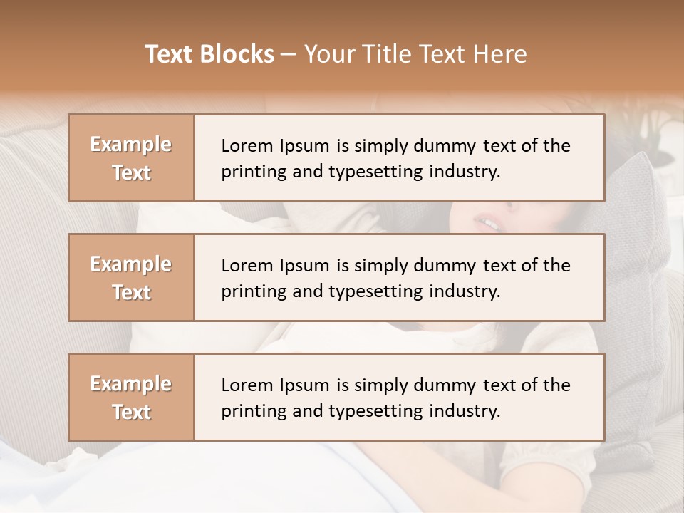 Stressed Pills Alone PowerPoint Template