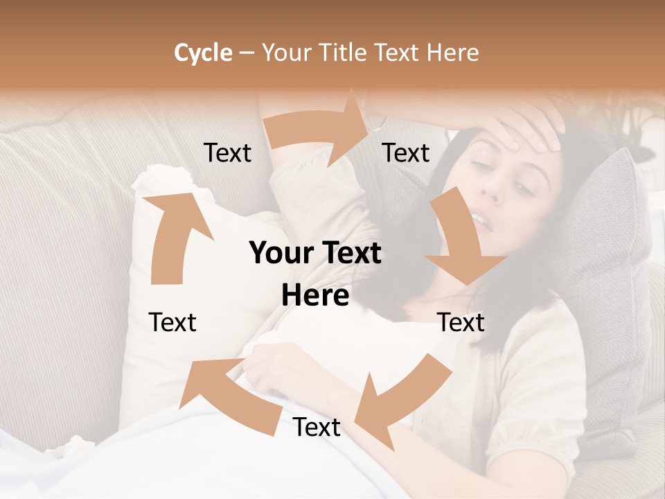 Stressed Pills Alone PowerPoint Template