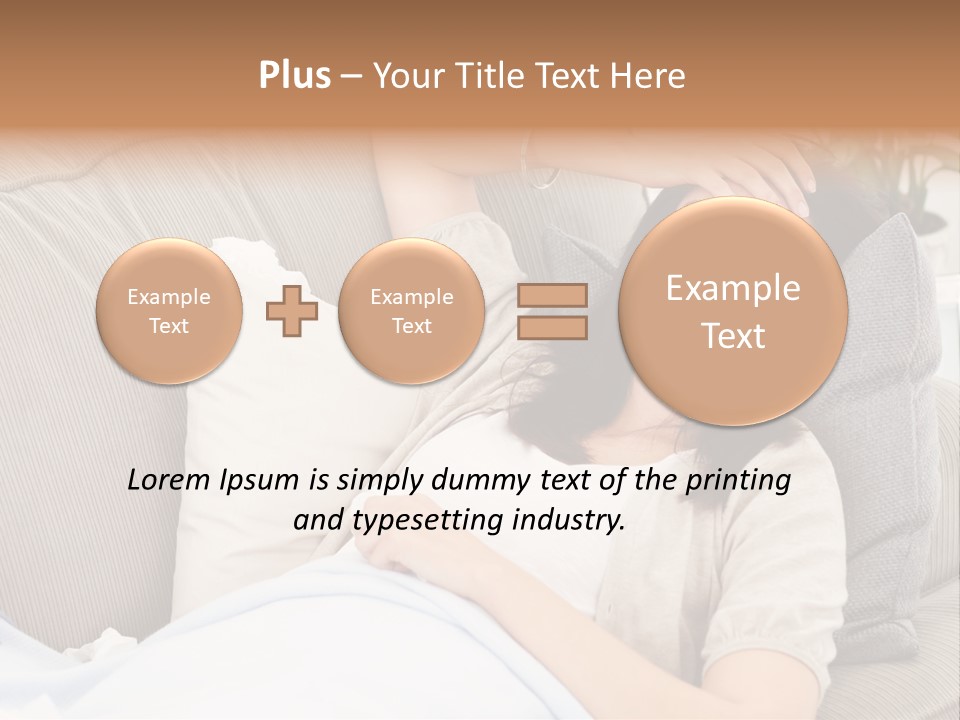 Stressed Pills Alone PowerPoint Template
