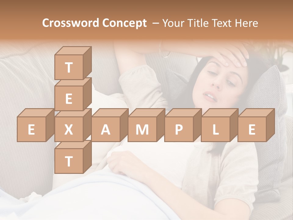 Stressed Pills Alone PowerPoint Template