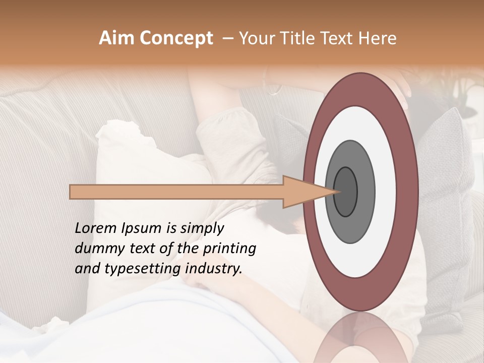 Stressed Pills Alone PowerPoint Template