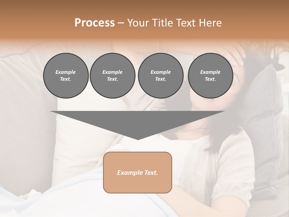 Stressed Pills Alone PowerPoint Template