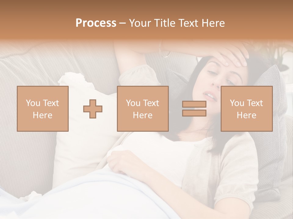 Stressed Pills Alone PowerPoint Template