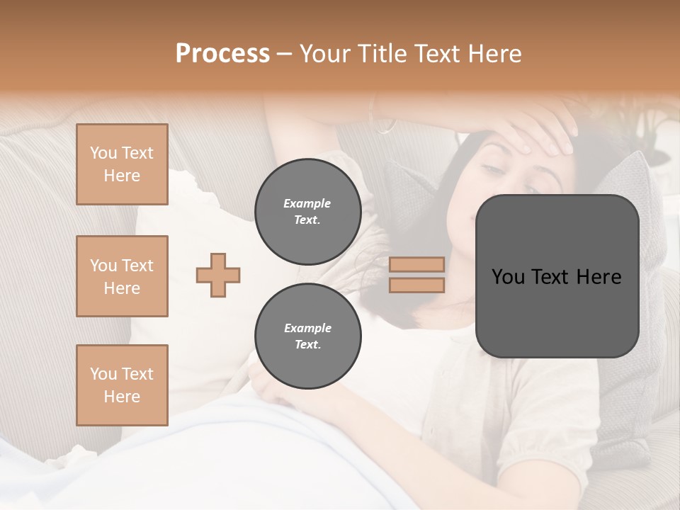 Stressed Pills Alone PowerPoint Template