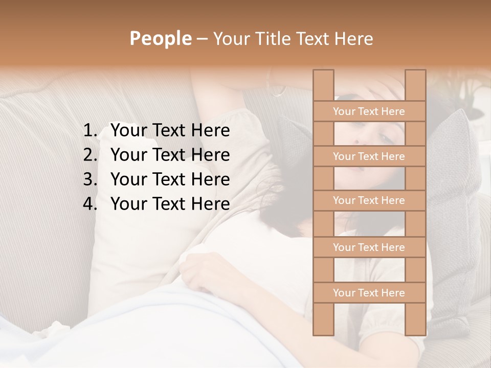 Stressed Pills Alone PowerPoint Template
