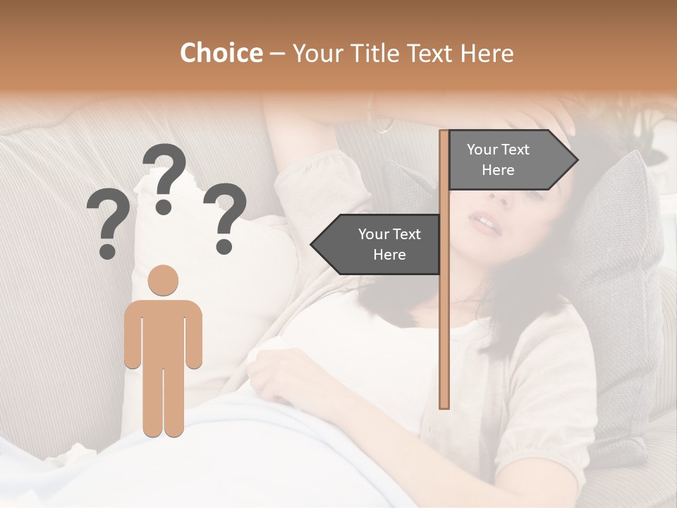 Stressed Pills Alone PowerPoint Template