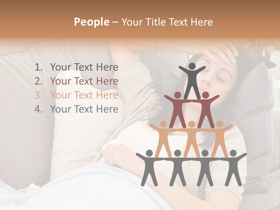 Stressed Pills Alone PowerPoint Template